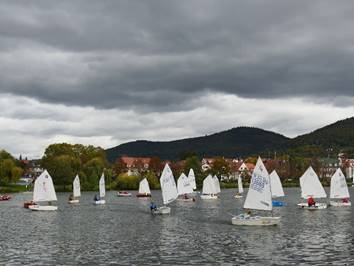 WHW-Vereinsregatte der Optimisten Oktober 2022